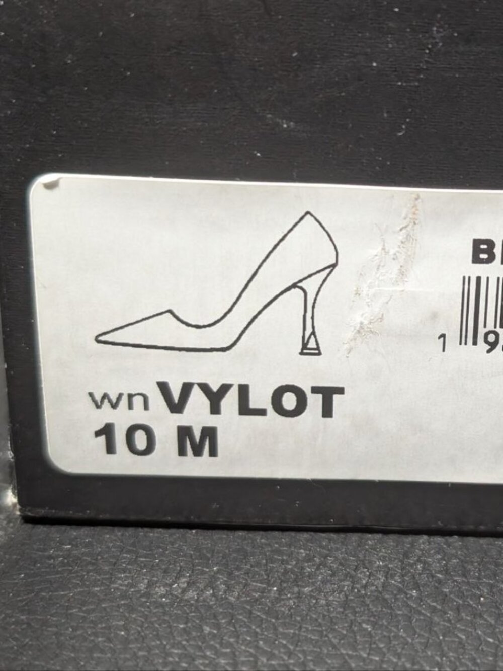 Nine West Vylot Pointy Toe Pumps Black US Size 10 - Picture 3 of 10